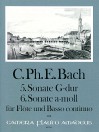 BACH C.Ph.E. 5. + 6. Flötensonate (Wq 127/8)