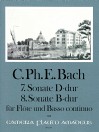 BACH C.Ph.E. 7. + 8. Flute sonatas (Wq 129/30)