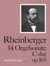 RHEINBERGER 14. Orgelsonate in C-dur op. 165