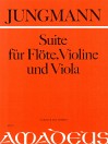 JUNGMANN Suite op. 21 for flute, violin and viola