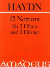 HAYDN 12 Notturni for 2 flutes and 2 Horns - Parts
