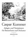 KUMMER Adagio and variations op. 45 - piano score