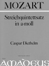 MOZART Streichquintettsatz a-moll (C.Diethelm)