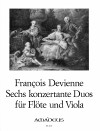DEVIENNE 6 duos concertants op. 5 for flute+viola