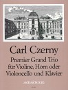 CZERNY Premier grand trio op. 105 - Score & Parts