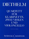 DIETHELM Quartett op. 167 - Part. und St.
