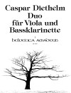 DIETHELM Duo op. 168 for viola and bassclarinet