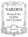 NARDINI Sonata in F-dur für Flöte und 2 Violinen