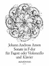 AMON Sonate F-dur op. 88 für Fagott und Klavier