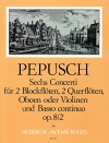 PEPUSCH 6 Concerti op. 8/2 - Score & Parts