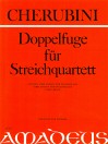 CHERUBINI Double fugue for string quartet