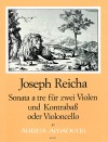 REICHA Sonata a tre for 2 violins and double-bass