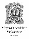 MEYER-OLBERSLEBEN Sonate in C-dur op. 14