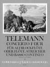 TELEMANN Concerto F major (TWV 51:F1) -Score+Parts