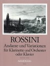 ROSSINI Andante and variations - Score