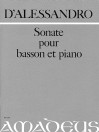 d'ALESSANDRO Sonata po.76 pour basson et piano