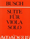 BUSCH Suite in a minor op. 16a for viola solo