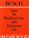 BUSCH Suite op. 37a for bass-clarinet or clarinet