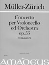 MÜLLER-ZÜRICH P.  Concerto per Violoncello - Score