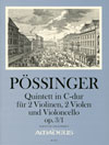 PÖSSINGER Quintet in C major op. 3/1