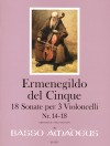 DEL QINQUE 18 Sonate per 3 Violoncelli - Nr. 14-18