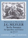 MEZGER J.G. 6 Sonaten op. 6/1-3 - Heft I