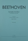 BEETHOVEN - Sonate nach op. 12, Nr. 1 in D-dur