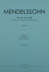 MENDELSSOHN - Klaviertrio d-moll, ES Va statt Vc