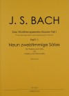 BACH - Wohltemp. Klavier, Teil 1, Heft 1