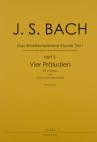 BACH J.S. Wohltemperiertes Klavier Teil 1 - Heft 2