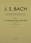 BACH J.S. Wohltemperiertes Klavier Teil 2 - Heft 1