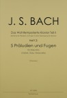 BACH J.S. Wohltemperiertes Klavier Teil 2 - Heft 2