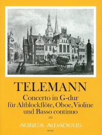 TELEMANN Quartett G-dur (TWV 43:G6) - Part.u.St.
