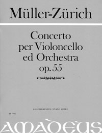 MÜLLER-ZÜRICH Concerto per Violoncello - KA