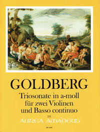GOLDBERG Sonata a tre in a minor - Score & Parts