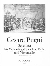 PUGNI Serenata - Score & Parts