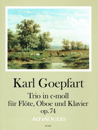 GOEPFART Trio c minor op. 74