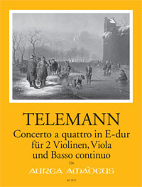 TELEMANN Quartett E-dur (TWV 43:E2)