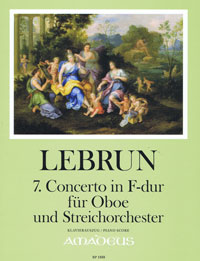 LEBRUN 7. Concerto in F-dur - KA mit Solostimme