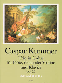 KUMMER Trio op. 75 in C-dur - Part.u.St.