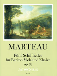 MARTEAU 5 Schilflieder (Nikolaus Lenau) op. 31