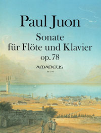 JUON Sonata F major op. 78 flute/piano