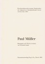 MÜLLER-ZÜRICH P. Biographie und Werkverzeichnis