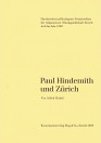 RUBELI, Alred · Paul Hindemith und Zürich