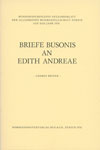 BUSONI Briefe Busonis an Edith Andreae