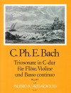 BACH C.Ph.E. Triosonate C-dur (Wq 149) - Urtext