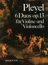 PLEYEL 6 duos op. 13 for violin and cello