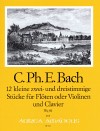 BACH C.Ph.E. 12 little pieces (Wq 81)