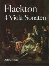 FLACKTON 4 Sonaten op. 2 für Viola und Bc.