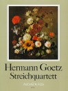 GOETZ Streichquartett in B-dur - Faksimilepart.+St